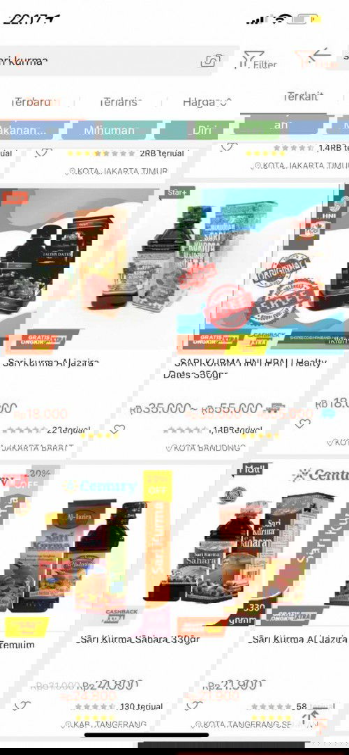 Sari Kurma buat Tambah HB