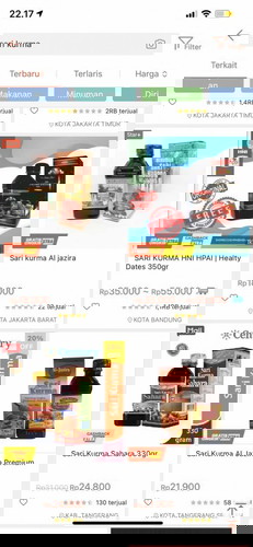 Sari Kurma buat Tambah HB