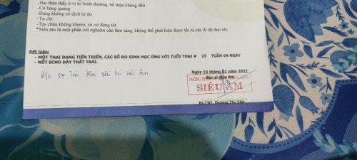 Có mom nào đag mang thai mà gặp tùh trạg như e k ạ , thai được 23 tuần 4 ngày , nặg 614g ạ .