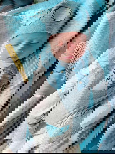 เด็กทารกผู้น่ารักกับการเปลีย่นแปลงในเวลา1 เดือน