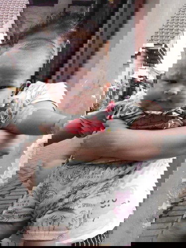 Liat anakku orang pada gemes pengen cubit😄🤦♀️