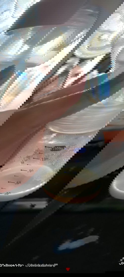 Hasil Pumping pagi di campur hasil Pumping sore apa boleh ?