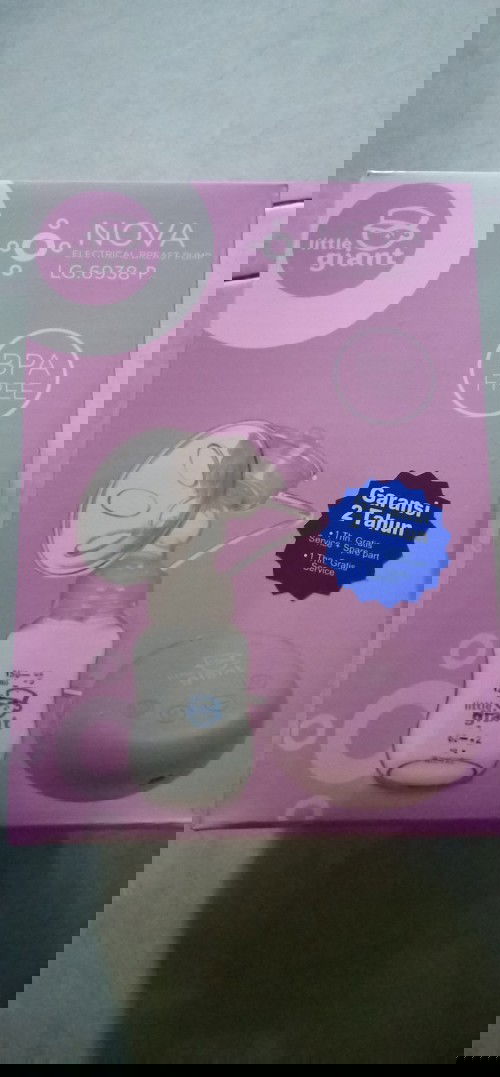 Forsale Electric Breast Pump, baru sekali pake,garansi panjang...