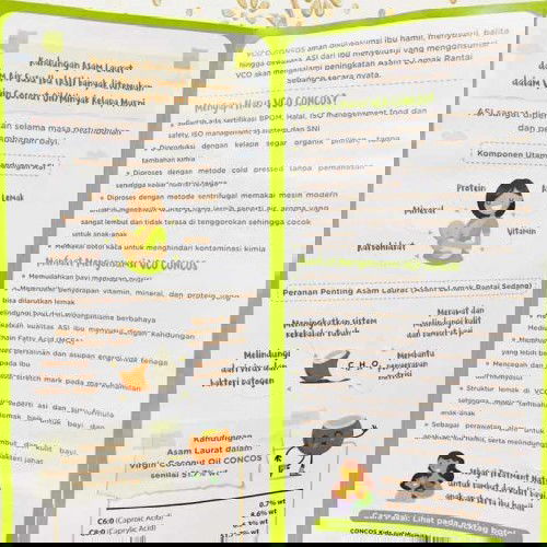 Review VCO (Virgin Coconut Oil) Concos