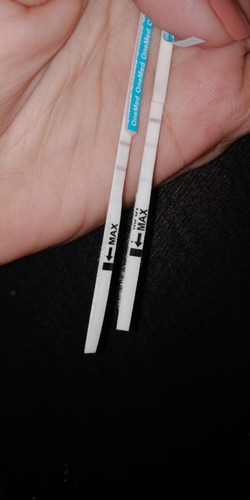 Ini hasil tesfek.a mnurut dokter gimana ? Sy biasa haid tgl 5 ini belum dj cb tsfek hsil.a itu