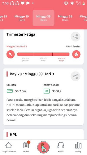 Hpl sebetar lagi tapi dede belum lahir