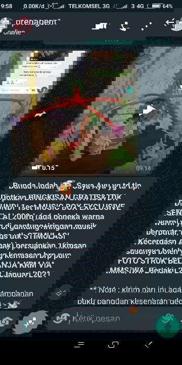 hadiah dari prenagent