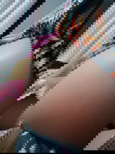 เด็กกลับหัวแล้วแต่ท้องยังไม่ลด!