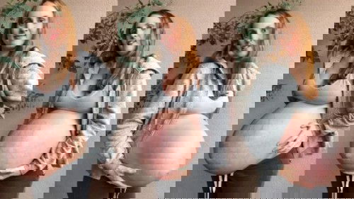 Perut ibu hamil kembar 3