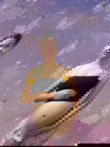 โชว์ท้อง🤰