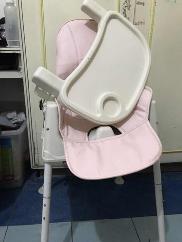 For sale pink high chair