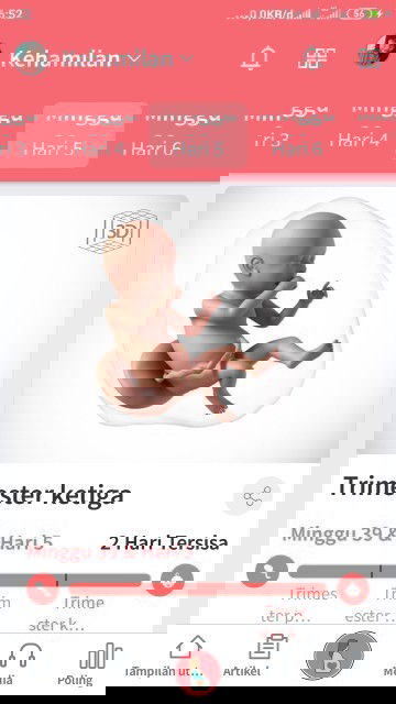 Kpan ngerasain kontraksi