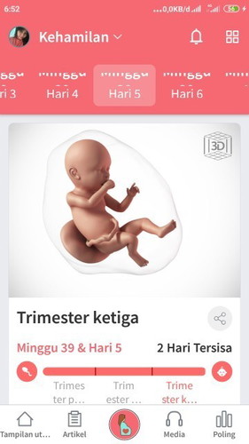 Kpan ngerasain kontraksi