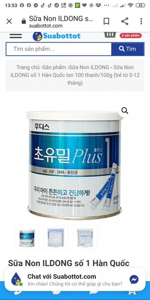 Sữa non.....