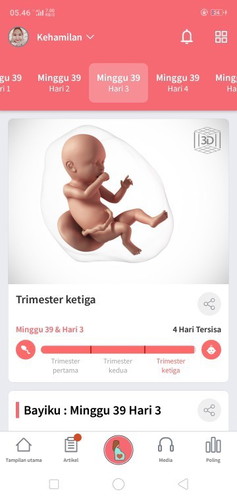 Belum jg ada tanda2 dr dede baby mau louncing ππππ