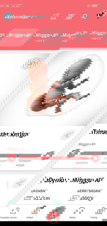 40week belum melahirkan