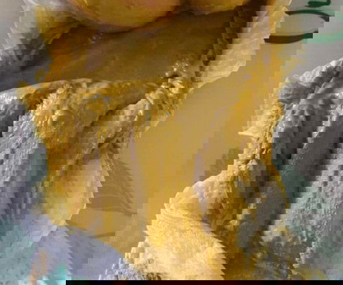 3 month old stool (mixed feeding)