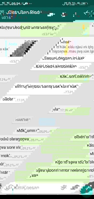 Di tipu penjual online