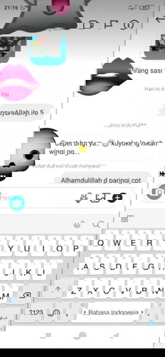 Maaf bun mlm" Curhat butuh dukungan buat ngembaliin mood