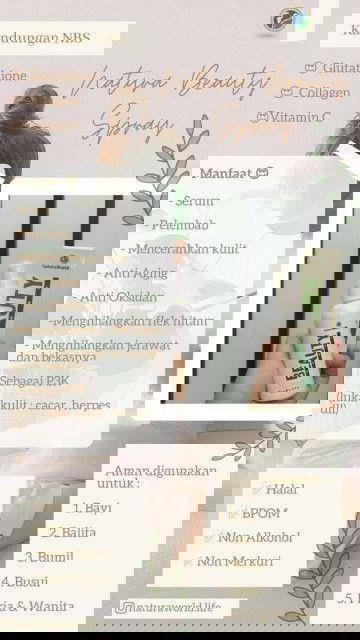 Jual Natura Beauty Spray