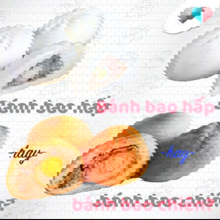 Bánh bao hấp hay bánh bao chiên