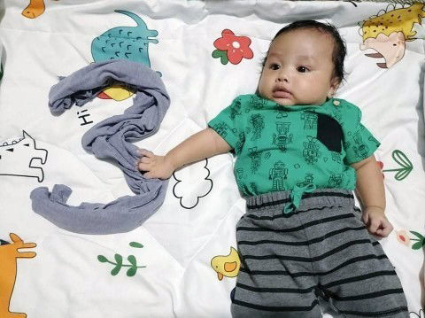 HAPPY 3 MONTHS OLD MY LOVE! 💚
