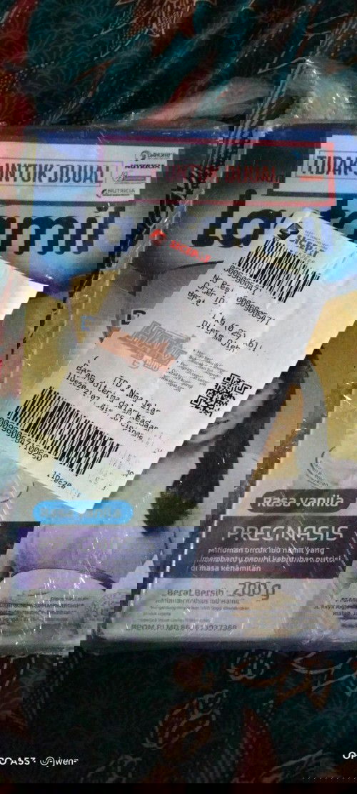 Bagi susu lactamil pregnasis rasa vanila 200gr