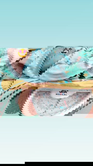 Bayi umur 1bulan setengah yang gemuk