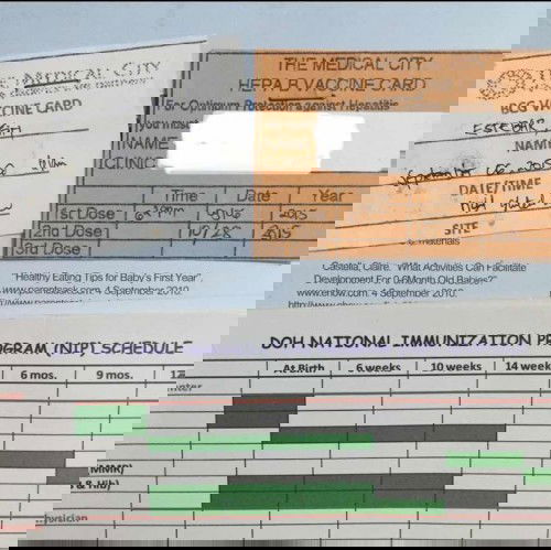 Cady’s 1st Vaccine