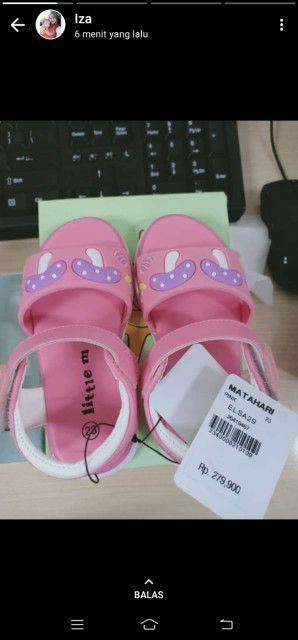 Sepatu Sandal Little M
