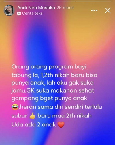 nyesek baca status orang