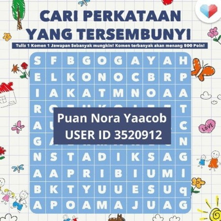 Tahniah kepada pemenang Permainan 500 Poin PERCUMA!