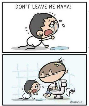 Separation anxiety, relate much?