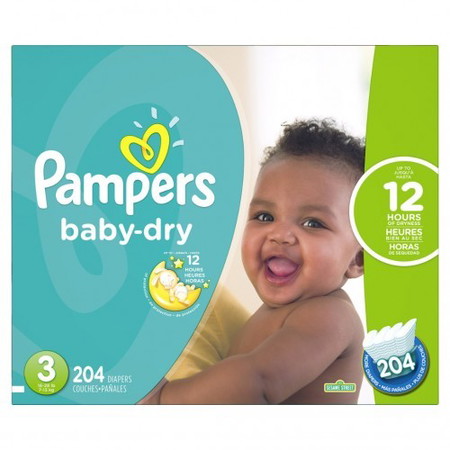 Pampers baby-dry VS EQ dry