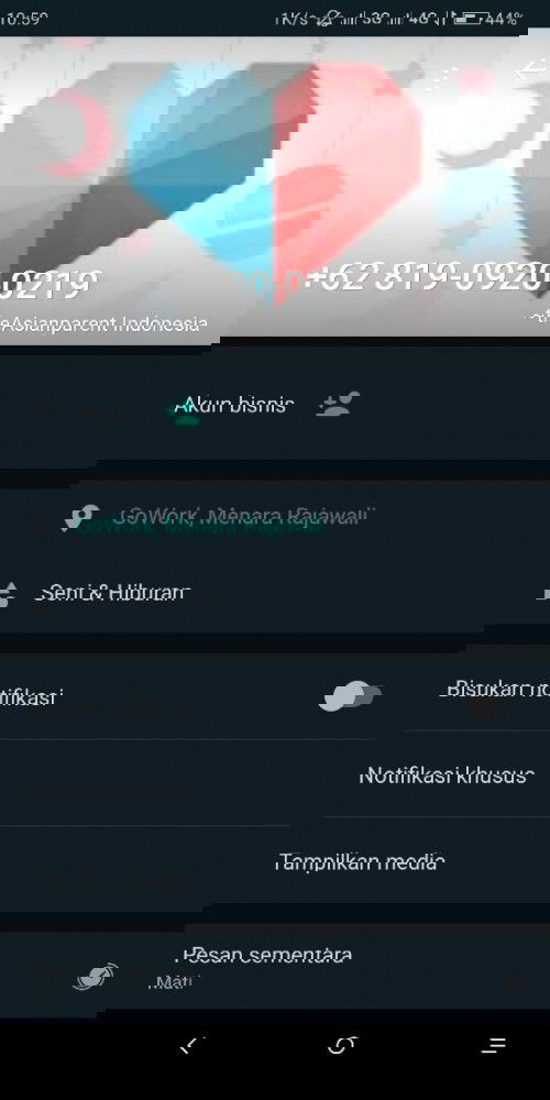 Nomor WA The Asian Parents