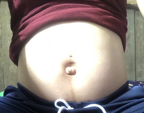 5เดือนเเล้วค่ะเเต่ท้องยังเล็กยุ่งเลย