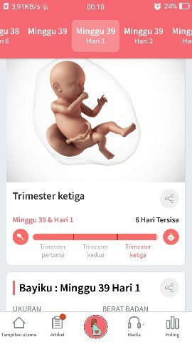 First pregnant
