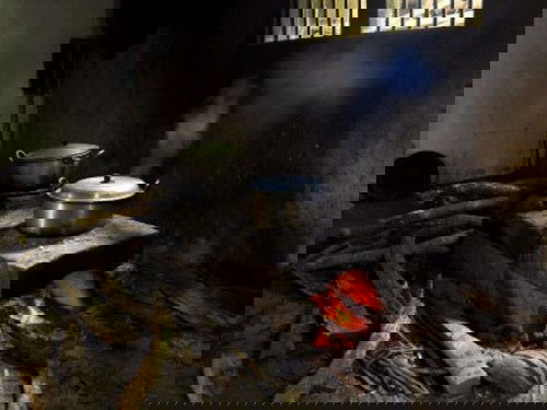 Asap dapur tradisional