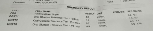 Normal OGGT result po ba?