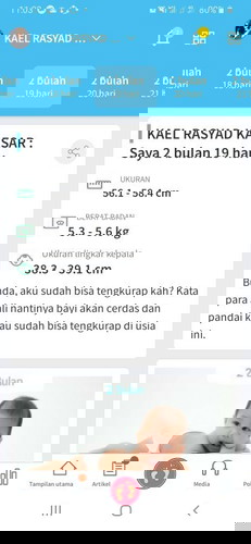 Kapan bayi bunda tengkureb?