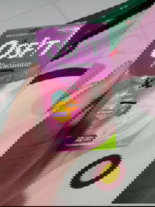 Aku usia kandungan 21week kmrin abis USG diksih vitamin osfit platinum, ada yg konsumsi juga gak?