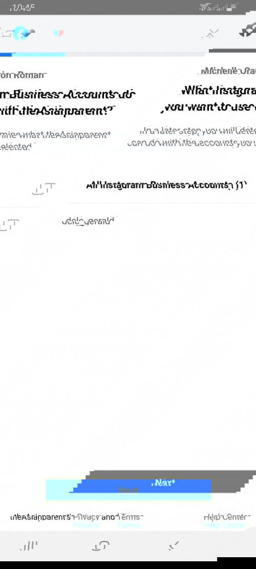Need help  po, ibang account lumalabas kapag tinatry ko iconnect instagram ko. Pano po kaya ito?