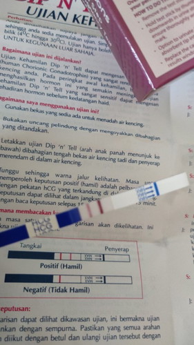 Lewat Period dkt sebulan.. 5kali check upt double line.. tp dh dua hari keluar darah.. Kenapa ya?