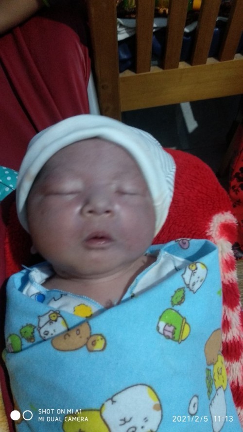 Alhmdulillah beby boy sdah lahir krmarin tgl 5 februari