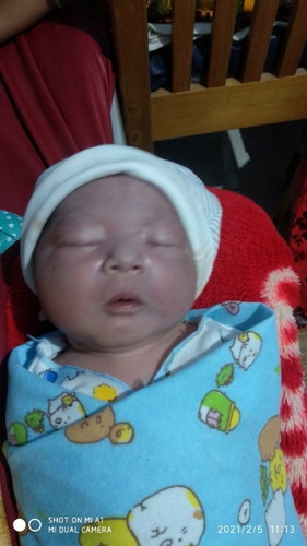 Alhmdulillah beby boy sdah lahir krmarin tgl 5 februari