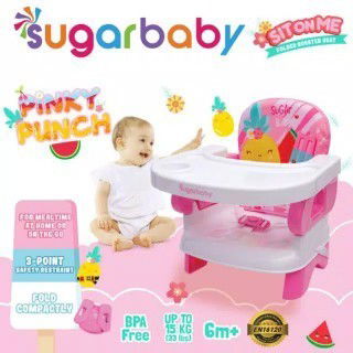 Kursi makan sugar baby pink