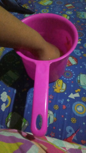 Hamil tangan kram di tegah malam. terus panas boleh gak minum CLD...