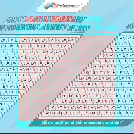 What words did you see?