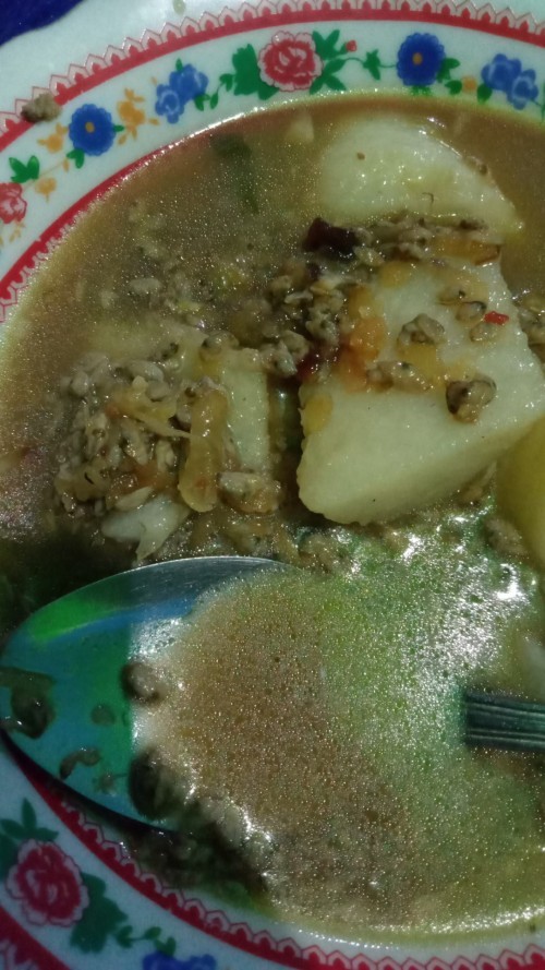 Lontong kupang