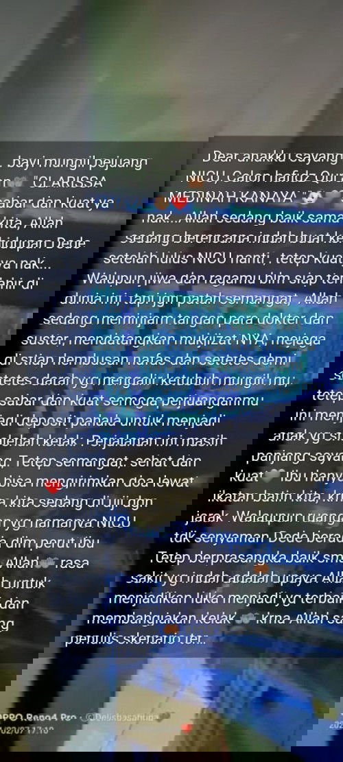 Bayi mungil Pejuang NICU 😥